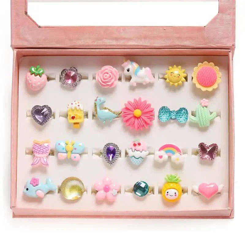 24 colorful rings! RINGS CLUB