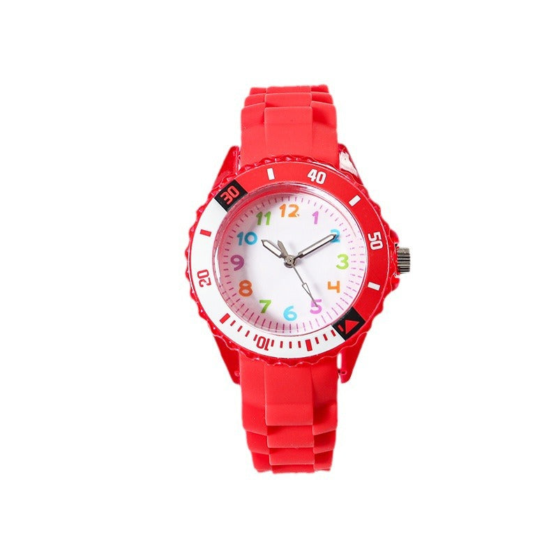 Quartz Wristwatches Kids Clock Analog Watch Waterproof