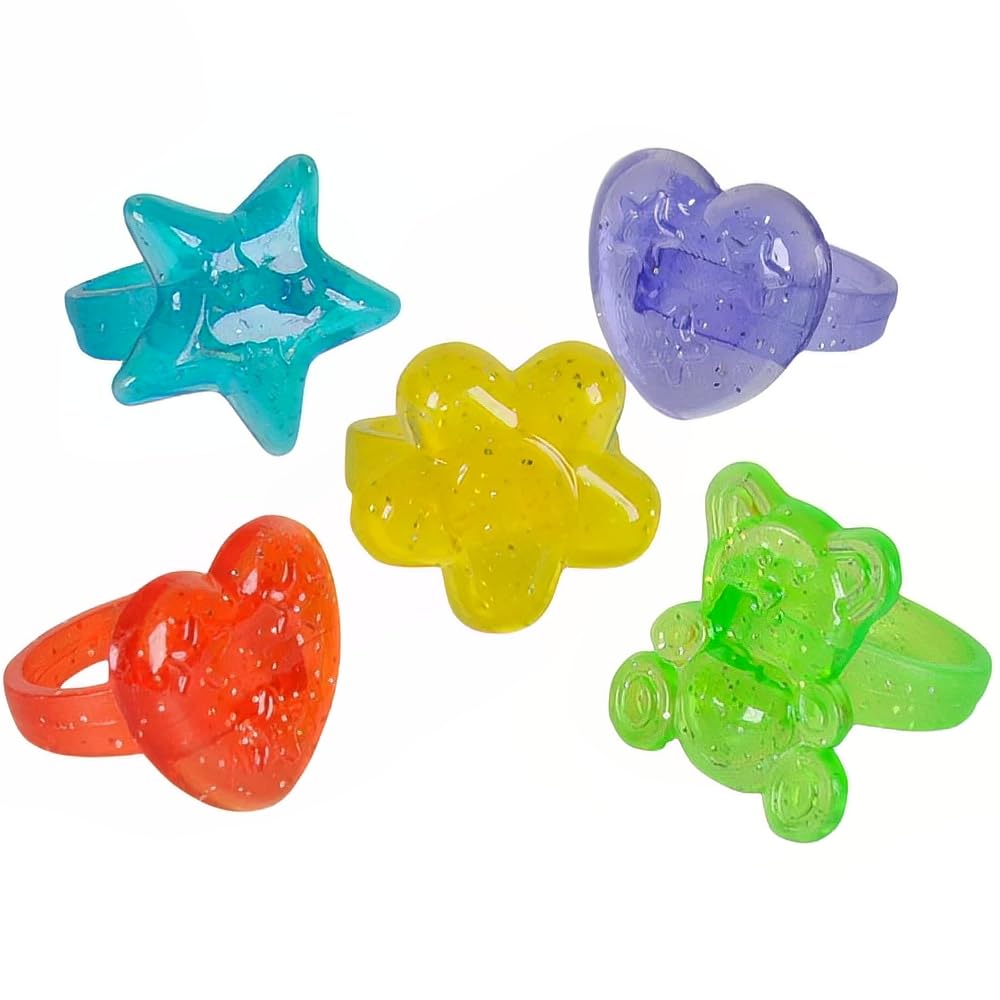 WOW Glitter Rings